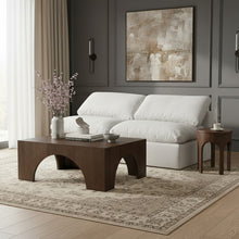 Load image into Gallery viewer, Indulge - Linen 2 Piece Modular Armless Sofa - White
