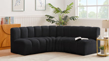 Load image into Gallery viewer, Arc - Velvet 4 Piece Corner Modular Sofa
