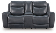 Load image into Gallery viewer, Bexhurst - Power Reclining Loveseat With Console / Adjustable Headrest

