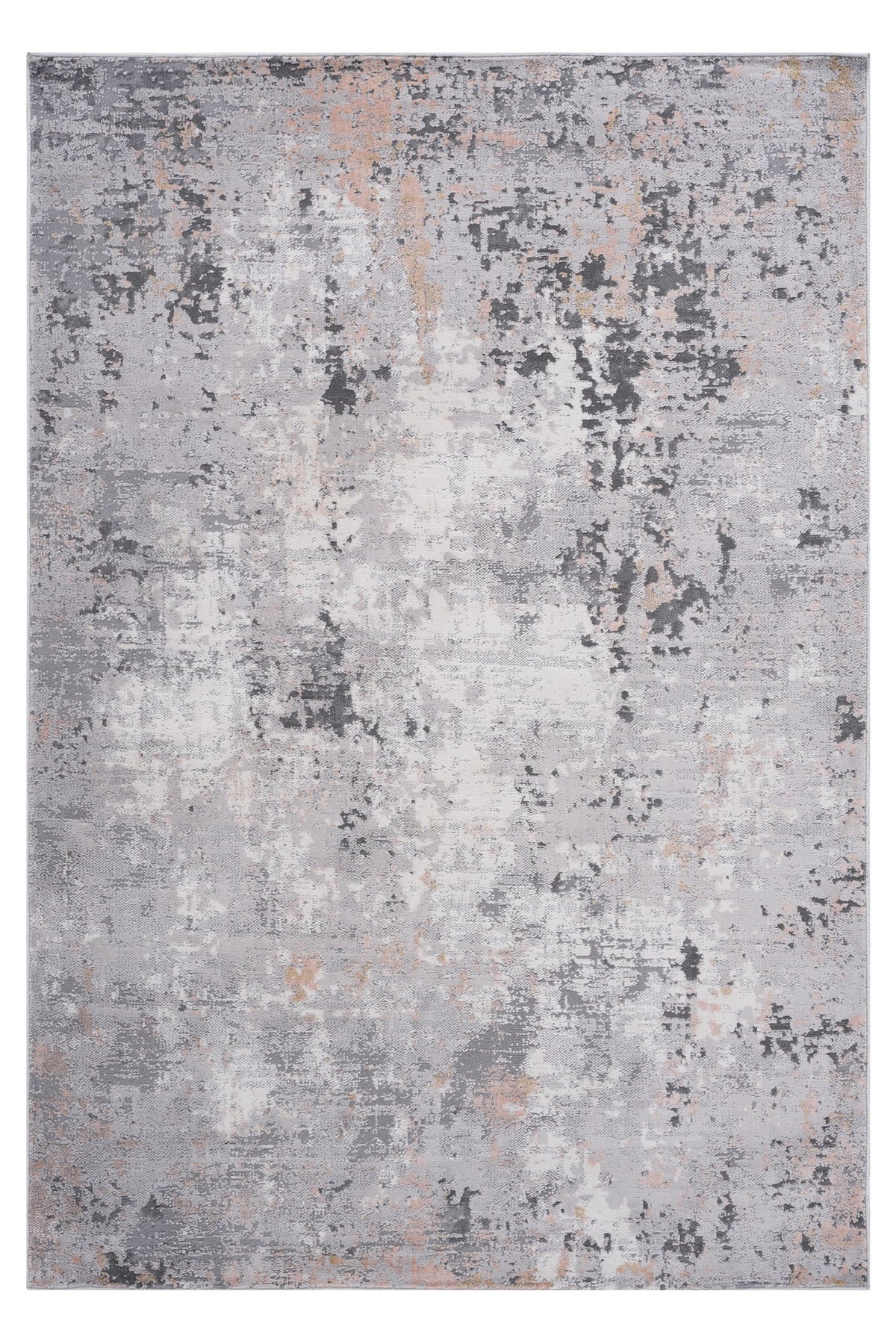Marfi - 5' X 7' Abstract Area Rug - Gray Multi