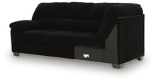 Load image into Gallery viewer, SimpleJoy - LAF Sofa With Corner Wedge - Onyx
