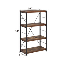 Load image into Gallery viewer, Bob - Bookshelf - Weathered Oak / Black
