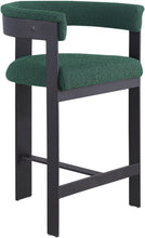 Load image into Gallery viewer, Romeo - Boucle Counter Stool With Black Base (Set of 2)
