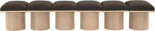 Load image into Gallery viewer, Pavilion - 6 Piece Modular Bench With Natural Base
