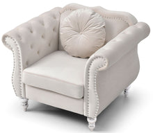 Load image into Gallery viewer, Chic Transitional Flared Arm Chair
