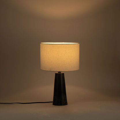 Dolomia - Base And Linen Textured Fabric Shade Table Lamp