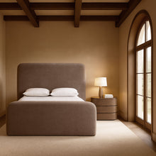 Load image into Gallery viewer, Fira - Chenille Fabric Upholstered Bed

