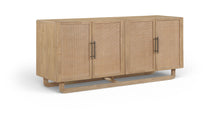 Load image into Gallery viewer, Sova - Solid Wood, Oak Veneer And Stainless Steel Sideboard/Buffet
