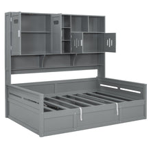 Load image into Gallery viewer, Daybed With All-In-One Cabinet And Shelf
