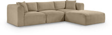Load image into Gallery viewer, Shaggy - Fabric 4 Piece Modular Sectional
