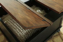 Load image into Gallery viewer, Valebeck - Lift Top Cocktail Table - Black / Brown
