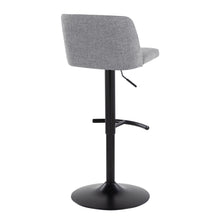 Load image into Gallery viewer, Toriano - Contemporary Adjustable Bar Stool With Rounded T Footrest (Set of 2)
