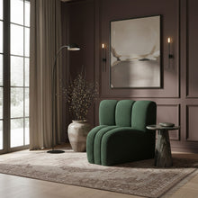 Load image into Gallery viewer, Arc - Boucle Fabric Curved Corner Chair
