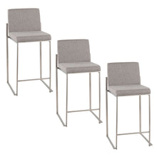 Load image into Gallery viewer, Fuji - Contemporary High Back Counter Stool, Functional Design
