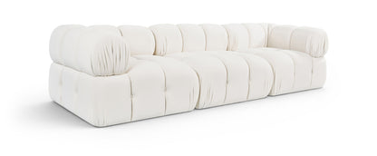 Orin - Velvet Performance Fabric Upholstered 3 Piece Modular Sofa