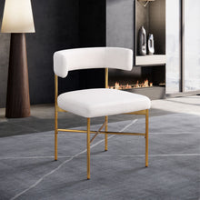 Load image into Gallery viewer, Rivage - Durable Dining Chair With Gold Frame (Set of 2)
