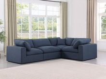 Load image into Gallery viewer, Comfy - 4 Piece Linen Fabric Modular Sectional

