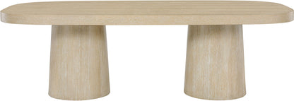 Woodhaven - Solid Wood And Oak Veneer Dining Table
