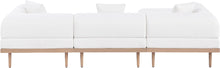 Load image into Gallery viewer, Laguna - 3 Piece Resilient Water Resistant Fabric 106.5" Upholstered Outdoor Patio Modular Sofa
