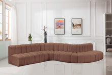 Load image into Gallery viewer, Arc - Faux Leather 7 Piece Modular Sofa

