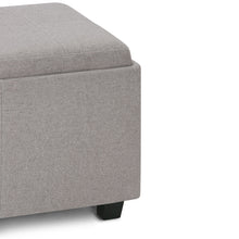 Load image into Gallery viewer, Avalon - Upholstered Storage Ottoman
