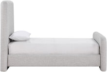 Load image into Gallery viewer, Fira - Linen Textured Fabric Upholstered Bed
