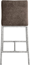 Load image into Gallery viewer, Reeves - Chenille Fabric Upholstered Counter Stool (Set of 2) - Silver Base
