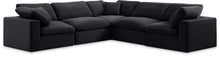 Load image into Gallery viewer, Comfy - 5 Piece Velvet Modular Corner Sectional
