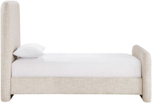 Load image into Gallery viewer, Fira - Linen Textured Fabric Upholstered Bed
