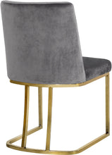 Load image into Gallery viewer, Heidi - Dining Chair with Gold Legs (Set of 2)
