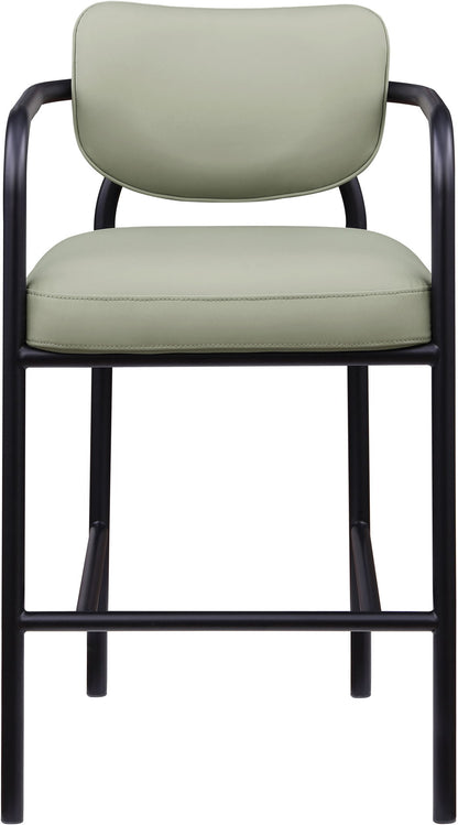 Serava - Vegan Leather Upholstered Bar Stool