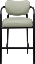 Load image into Gallery viewer, Serava - Vegan Leather Upholstered Bar Stool
