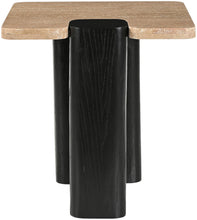 Load image into Gallery viewer, Ravenna - Genuine Travertine Top And Oak Wood Base Table
