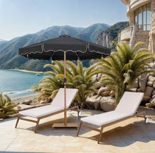 Load image into Gallery viewer, Amalfi - Patio Umbrella - Light Brown Pole
