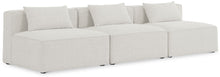 Load image into Gallery viewer, Cube - Linen Modular 3 Seat Armless Sofa
