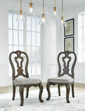 Load image into Gallery viewer, Maylee - Dining Upholstered Side Chair (Set of 2) - Dark Brown
