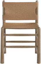 Load image into Gallery viewer, Santos - Vegan Leather Upholstered Dining Chair With Stained Brown Base (Set of 2)
