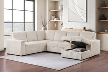 Load image into Gallery viewer, Devonshire Pull-Out Sleeper Sectional Sofa
