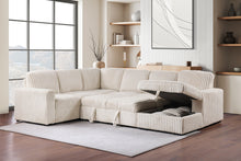 Load image into Gallery viewer, Devonshire Pull-Out Sleeper Sectional Sofa
