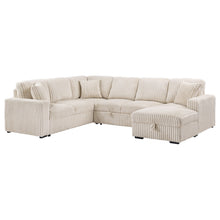 Load image into Gallery viewer, Devonshire Pull-Out Sleeper Sectional Sofa
