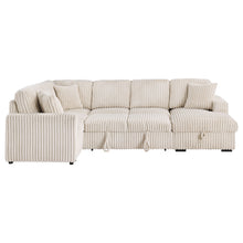 Load image into Gallery viewer, Devonshire Pull-Out Sleeper Sectional Sofa
