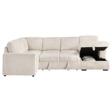Load image into Gallery viewer, Devonshire Pull-Out Sleeper Sectional Sofa

