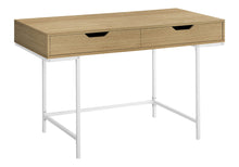 Load image into Gallery viewer, Computer Desk For Home Office, Storage Drawers, Marble Look Contemporary &amp; Modern
