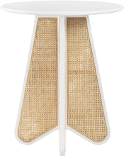 Load image into Gallery viewer, Butterfly - Solid Wood And Natural Cane Table
