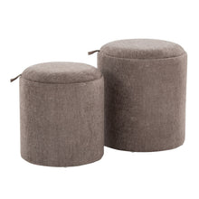 Load image into Gallery viewer, Tray - Contemporary Nesting Ottoman Set

