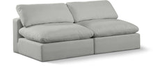 Load image into Gallery viewer, Comfy - Linen Modular Armless Sofa 2 Seats
