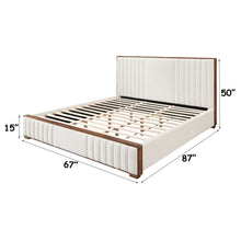 Load image into Gallery viewer, Kaleea - Queen Bed - Beige
