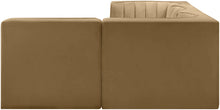 Load image into Gallery viewer, Rummi - Velvet Performance Fabric Upholstered 4 Piece Modular Sectional
