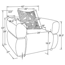 Load image into Gallery viewer, Jeanette Sofa Set
