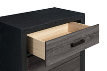 Load image into Gallery viewer, Lisbon - 5 Piece Twin Bedroom Set (Bookcase Twin Bed) - Black / Gray

